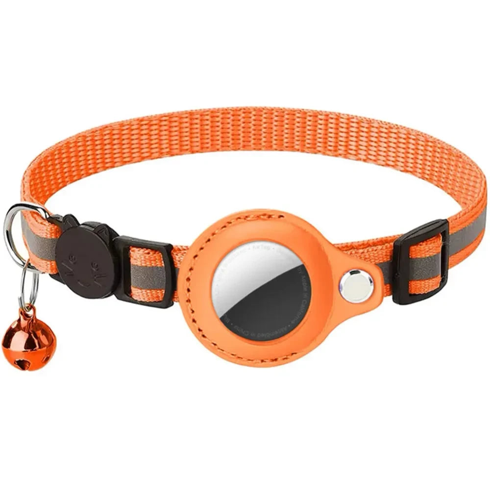 Reflective AirTag Collar for Small Pets