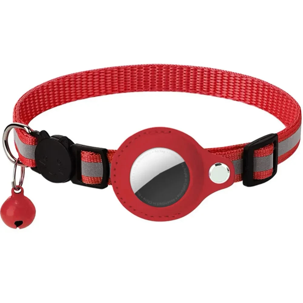 Reflective AirTag Collar for Small Pets