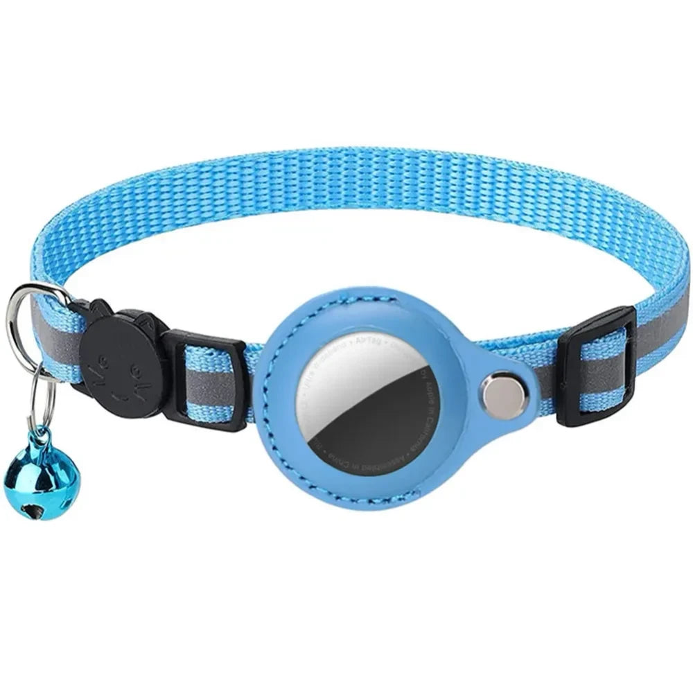 Reflective AirTag Collar for Small Pets