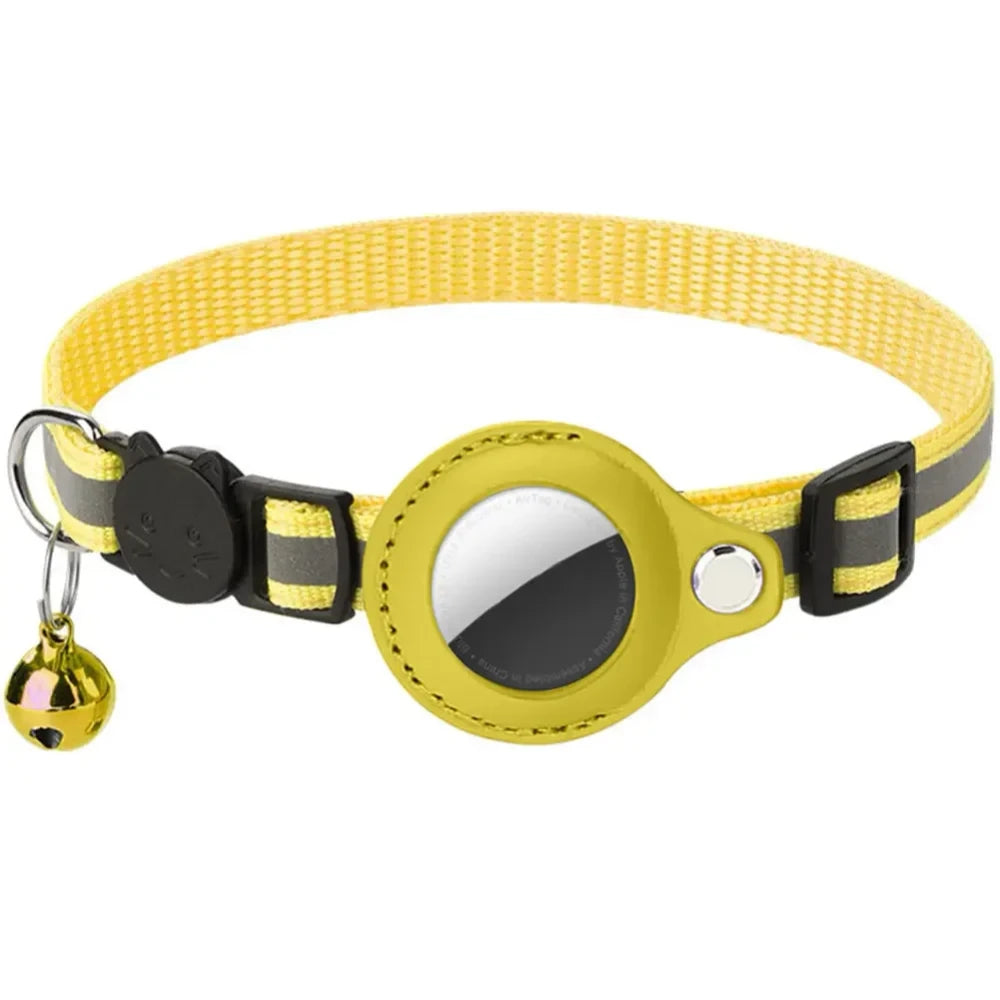 Reflective AirTag Collar for Small Pets