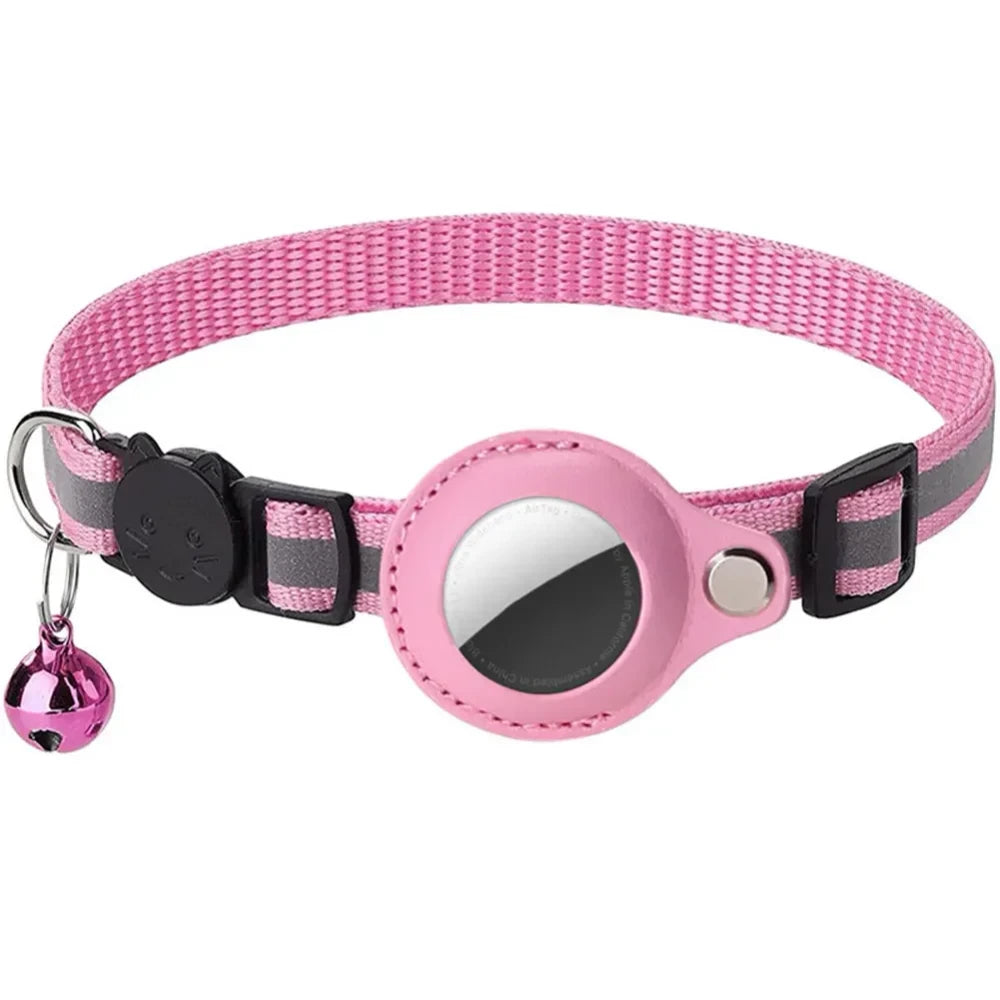 Reflective AirTag Collar for Small Pets