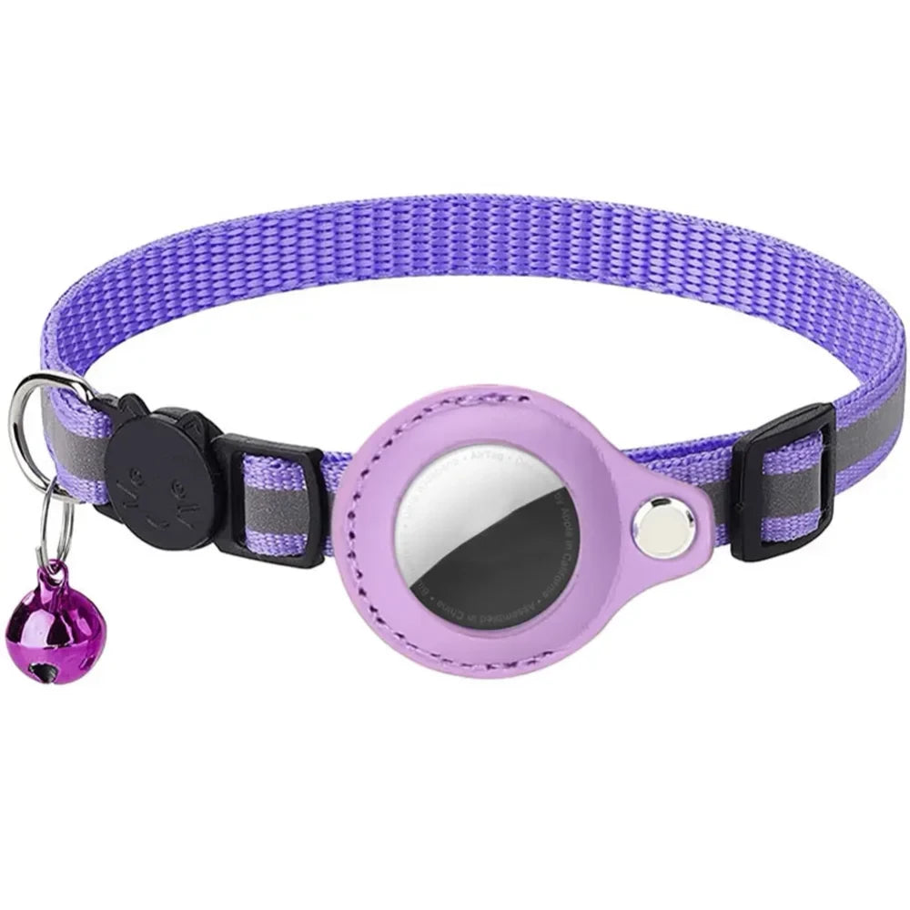 Reflective AirTag Collar for Small Pets